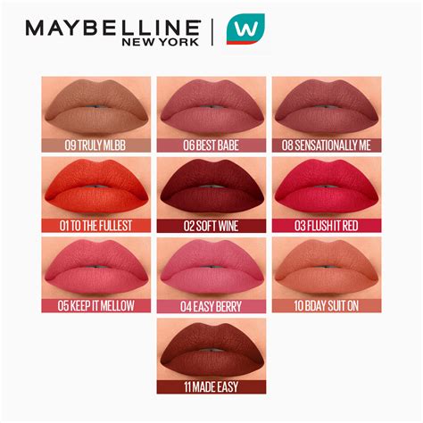 maybelline lip